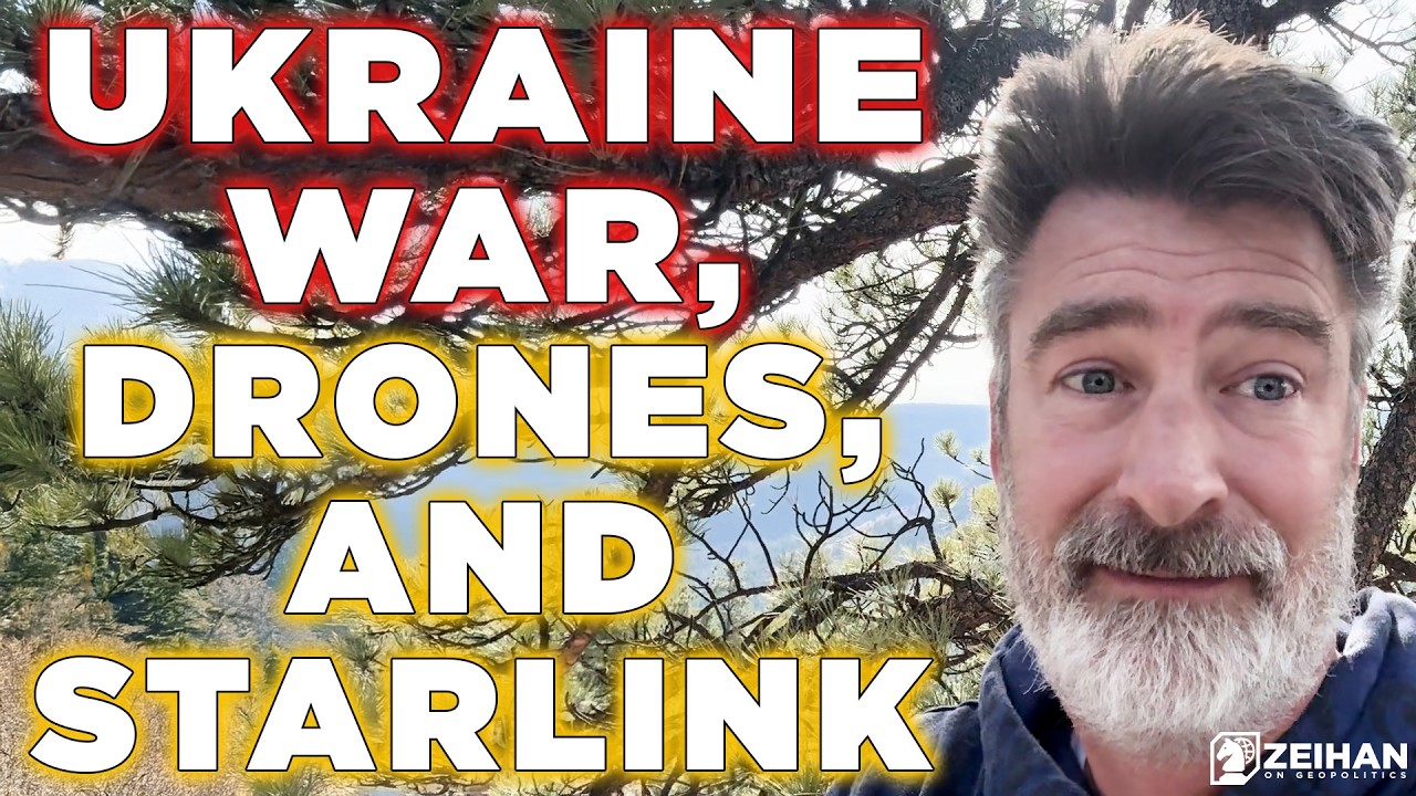 Война на Украине, беспилотники и Starlink || Питер Зейхан