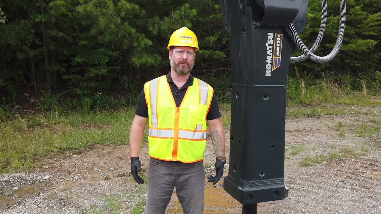 Learn two hydraulic breaker performance factors tips | Komatsu