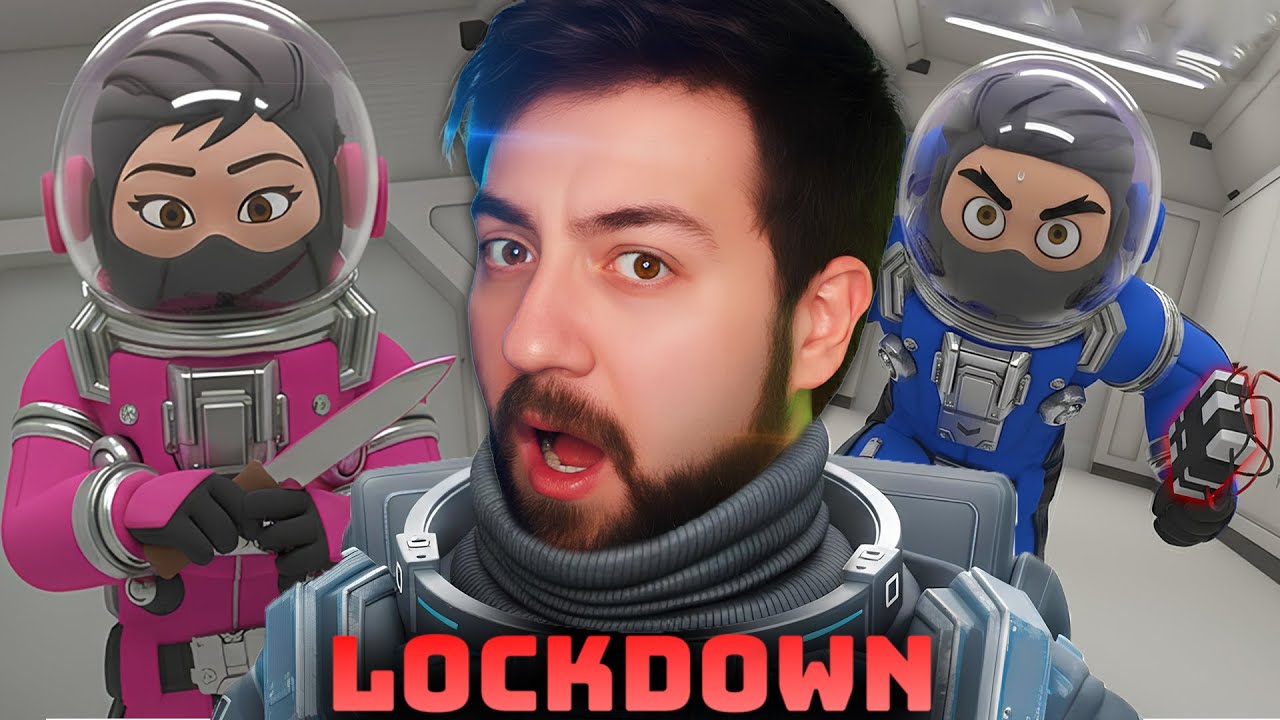 YOUTUBER EKİBİ TROLLEDİM | [ 3D AMONG US ] LOCKDOWN PROTOCOL
