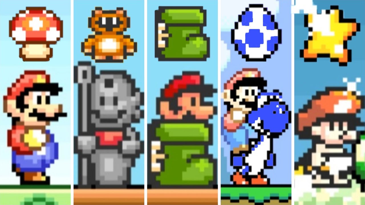 Super Mario Advance Series - All Power-Ups