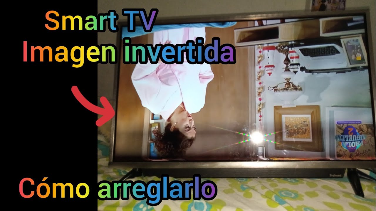 imagen invertida solución /TV Smart TV JVC solución
