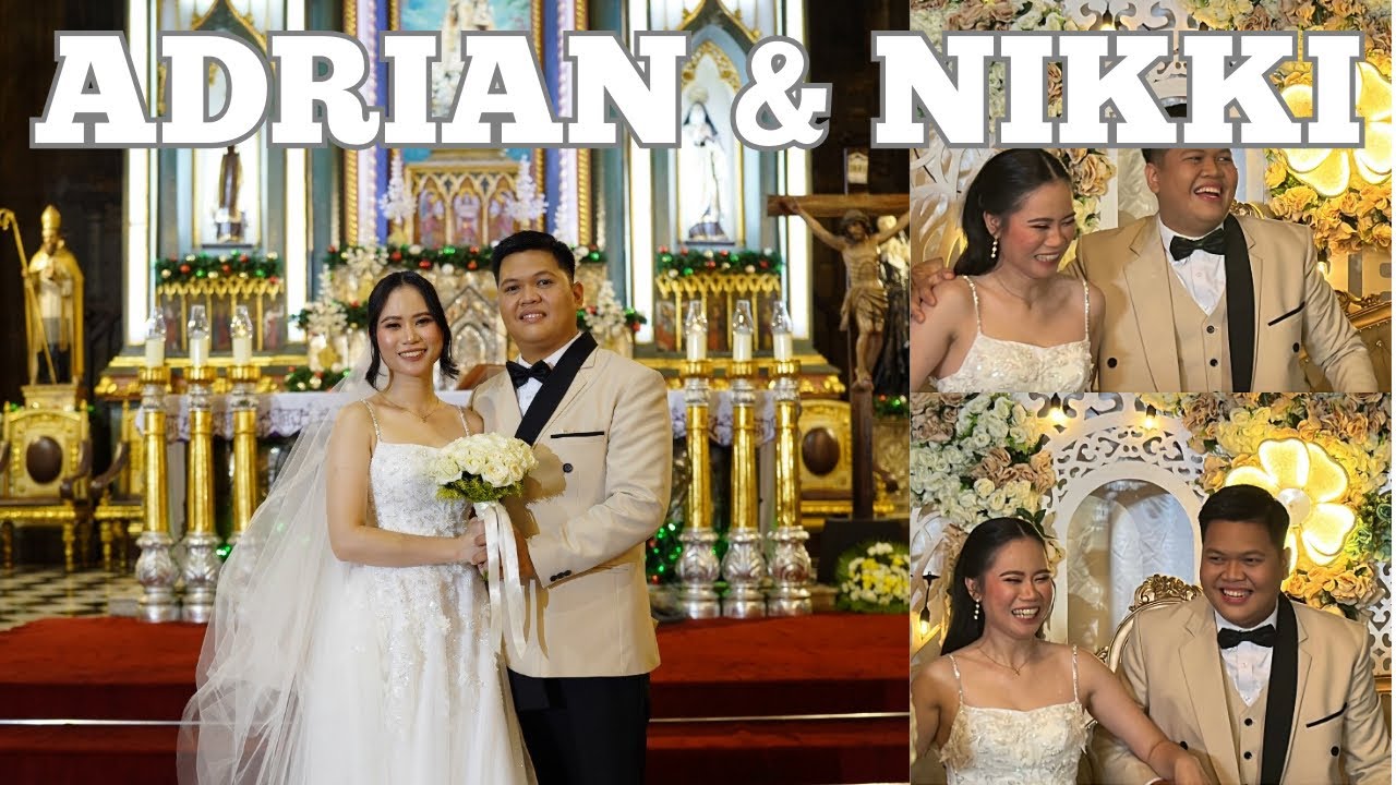 The Wedding of Adrian & Nikki | Minor Basilica of San Sebastian