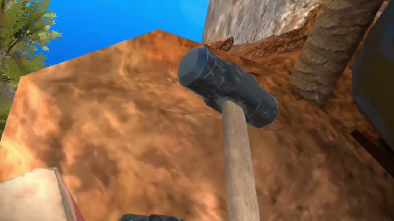 Kkman6 plays getting over it in vr