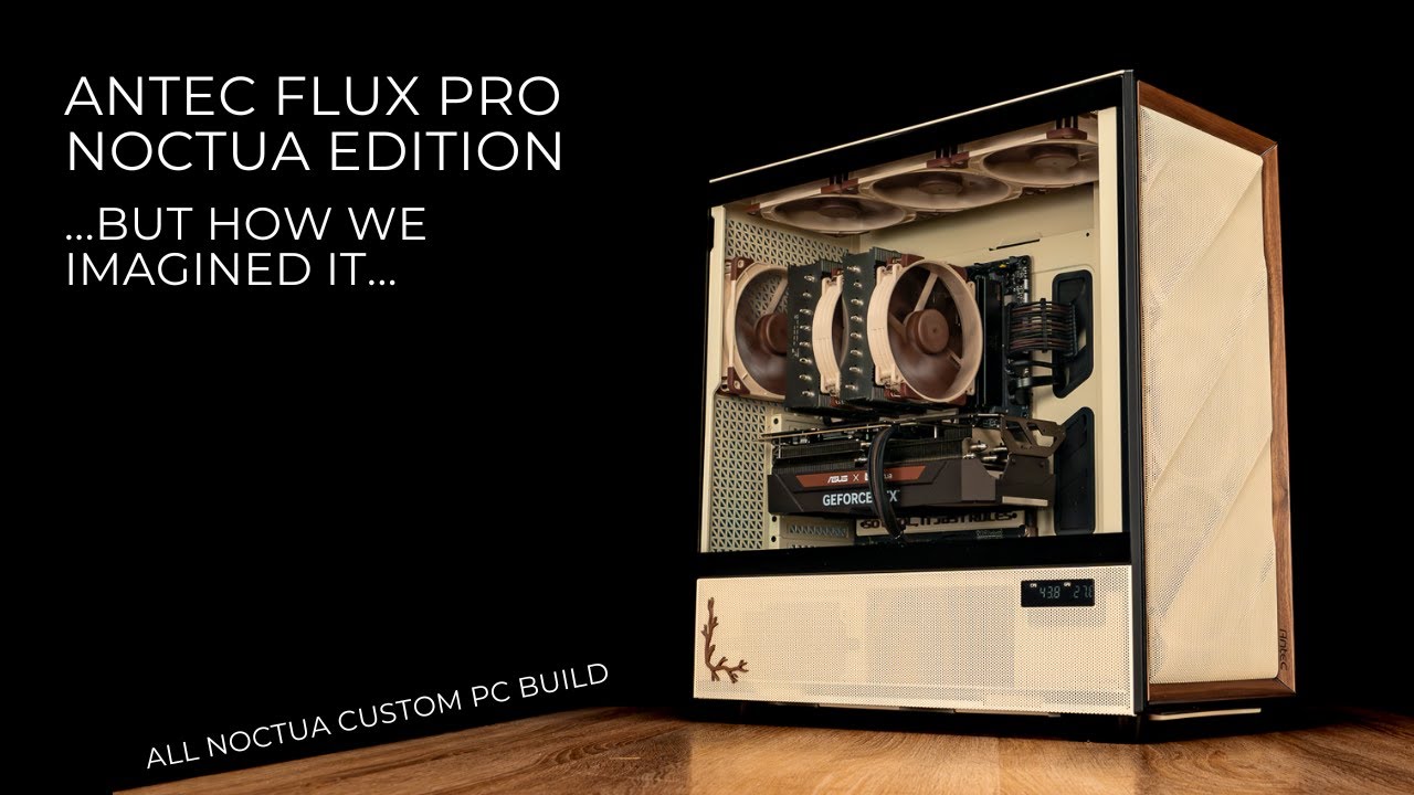 Built for Silence: Noctua-Style Antec Flux Pro | NH-D15 G2, RTX 4080