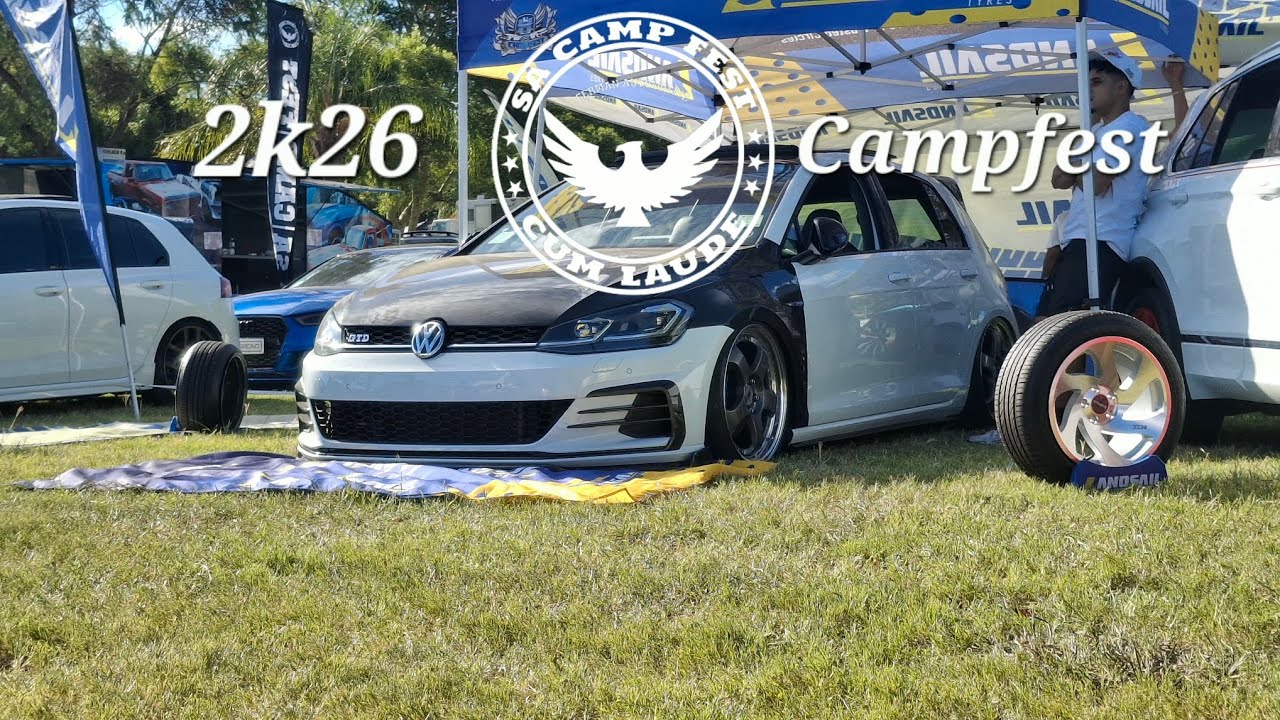 2k26 Vdub Campfest day 1 vlog|Team Nerdo new build|Bodyline MK7 build 