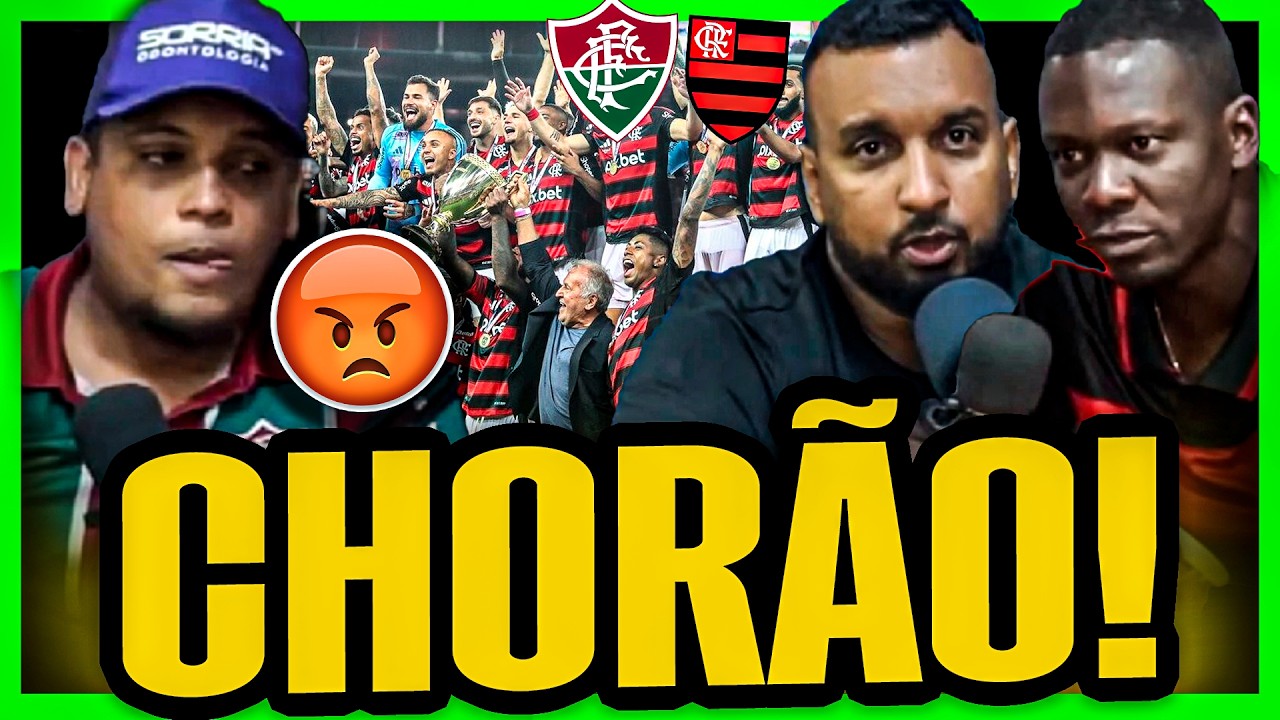 NORTON BOLADO COM TÍTULO DO FLAMENGO EM CIMA DO FLUMINENSE