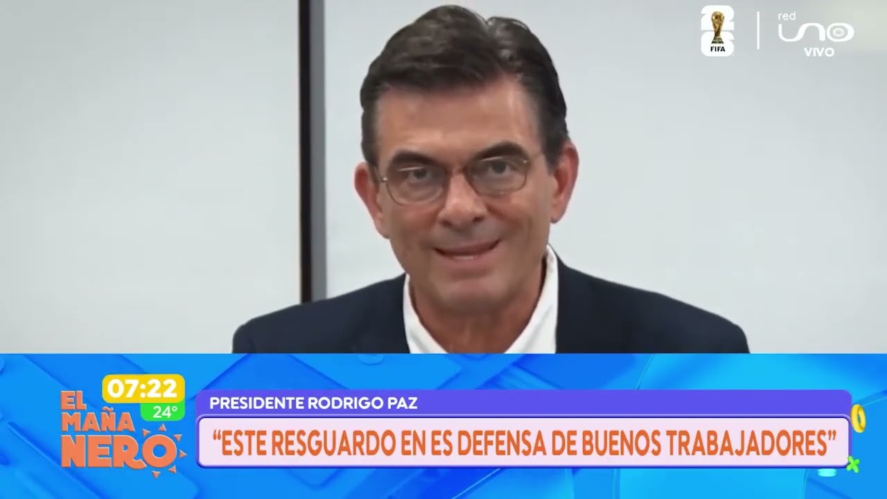 Mensaje del presidente, Rodrigo Paz