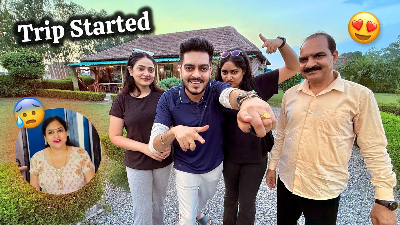 Family Trip pe Aagye 😍❤️ Lekin Mummy ko Ghar Chhdd Diya 😰 Rachit Rojha Vlogs