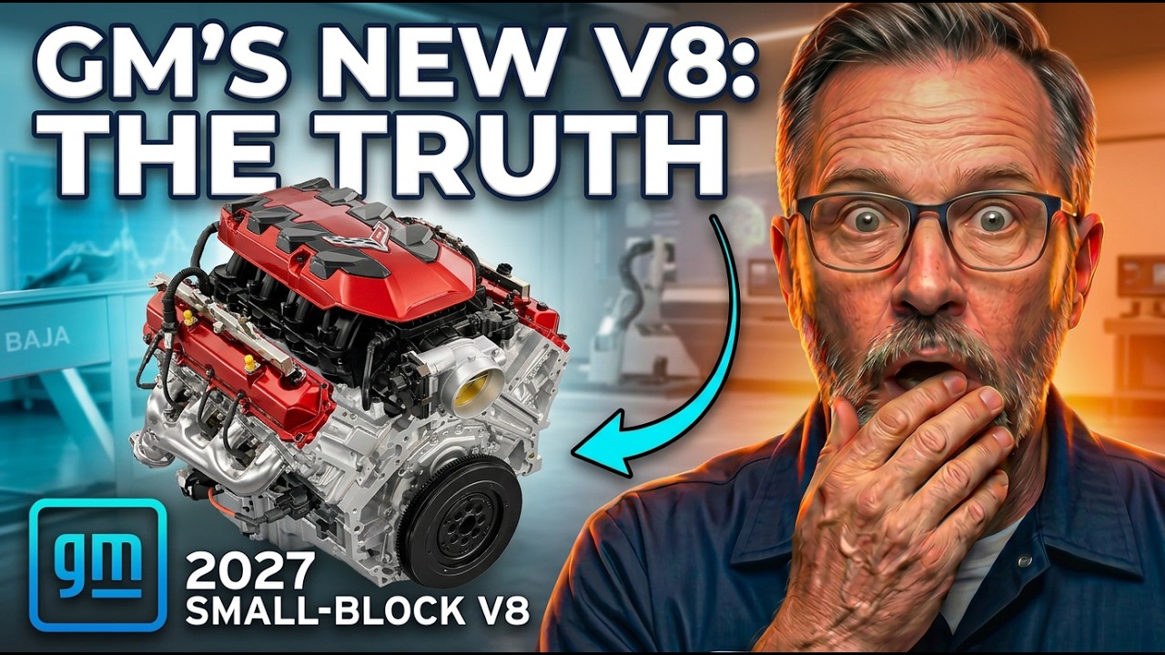 Действительно ли новый Small-Block V8 от GM 2027 года лучше? (Официальные обновления двигателя)