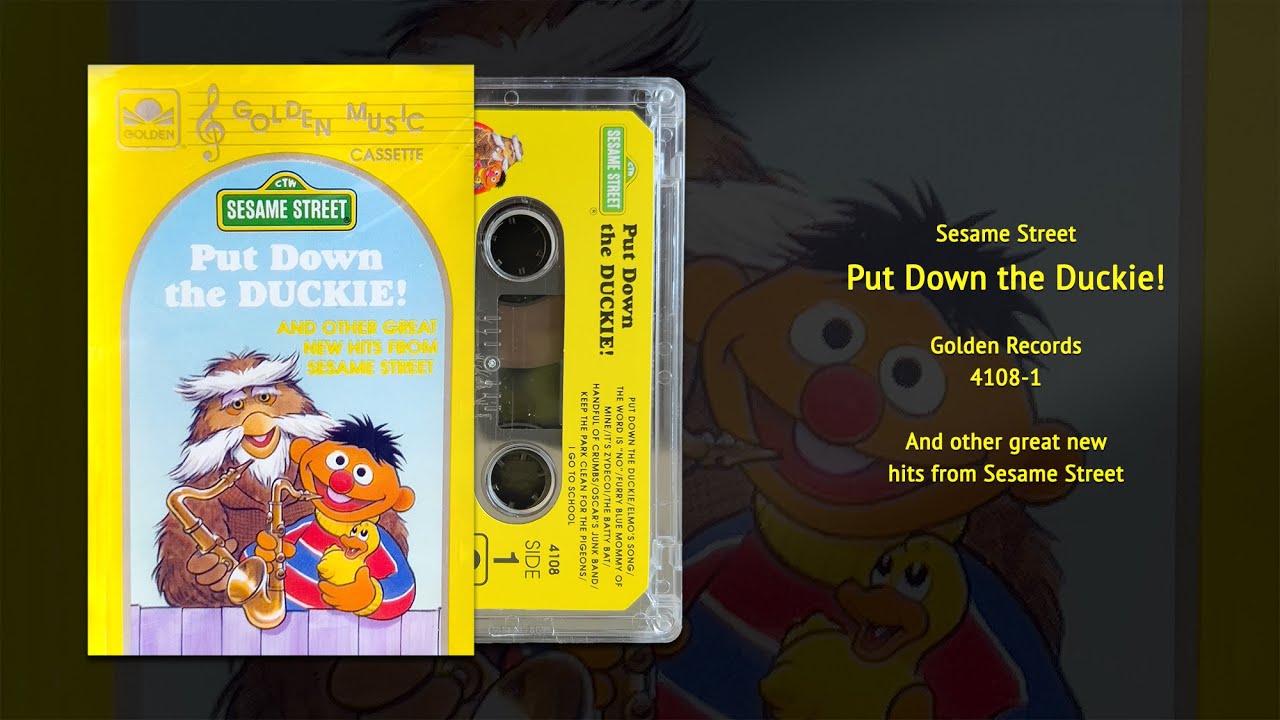 Put Down the Duckie - Sesame Street Songs (GR 4108-1) | Vintage Muppets Albums Restored