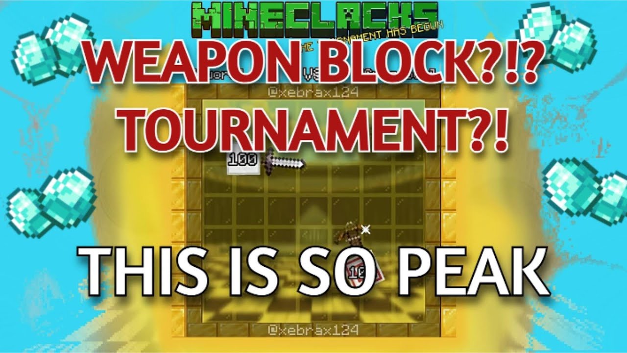MINECLACKS TOURNAMENT PART 1 REACTION