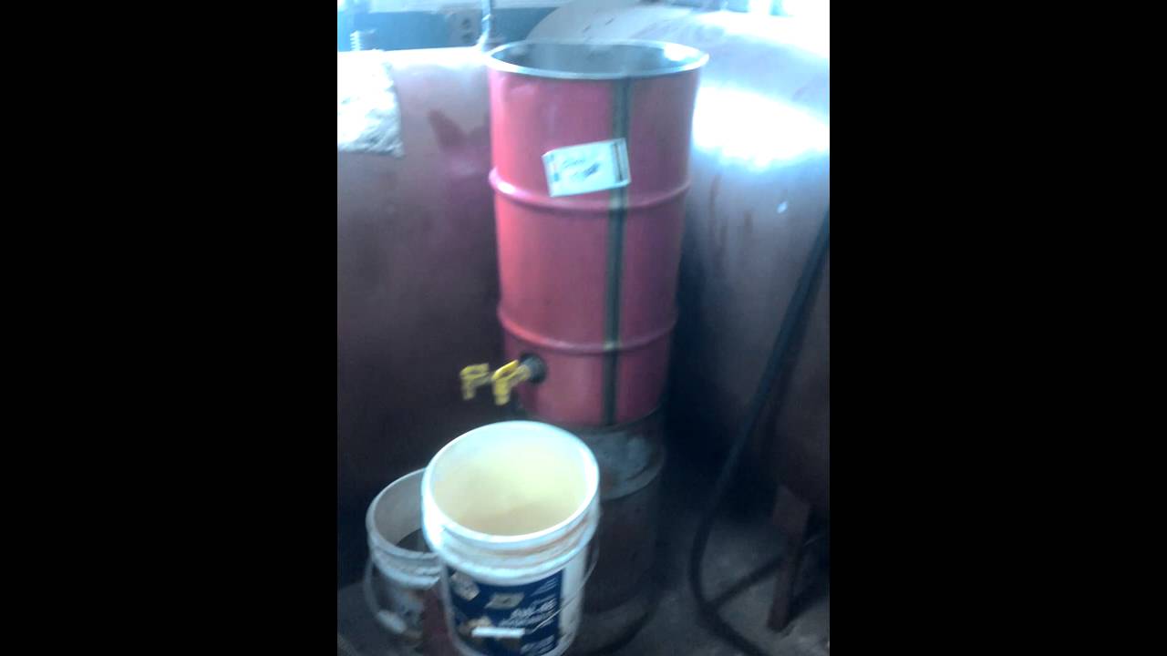Oil water separator, waste oil