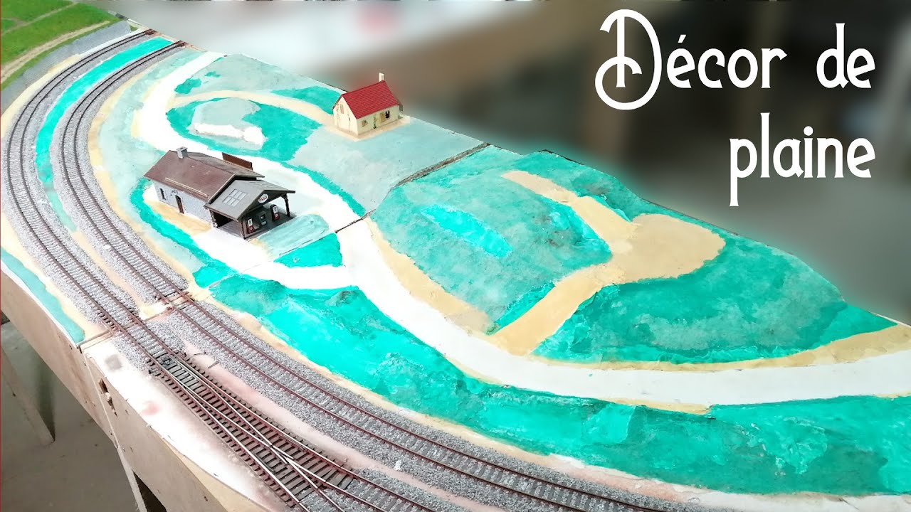 Train miniature | Un décor de plaine #1