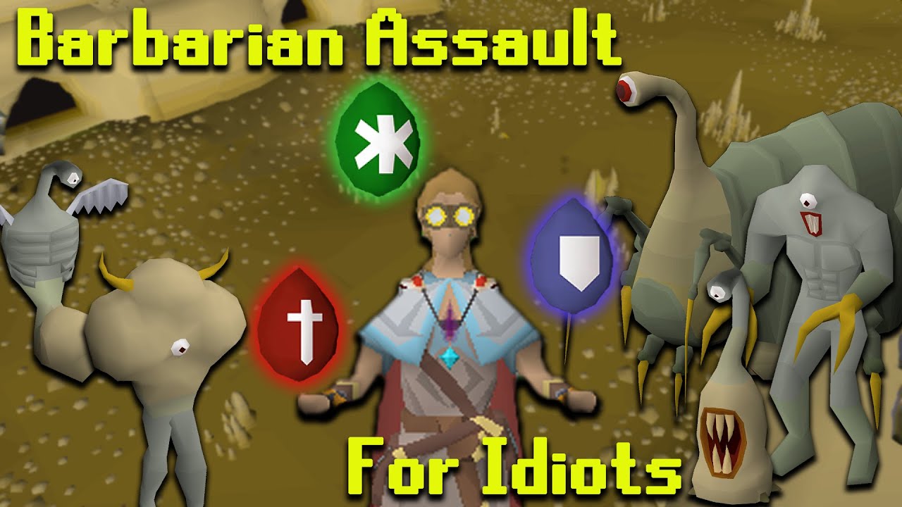 Варварская атака для идиотов OSRS