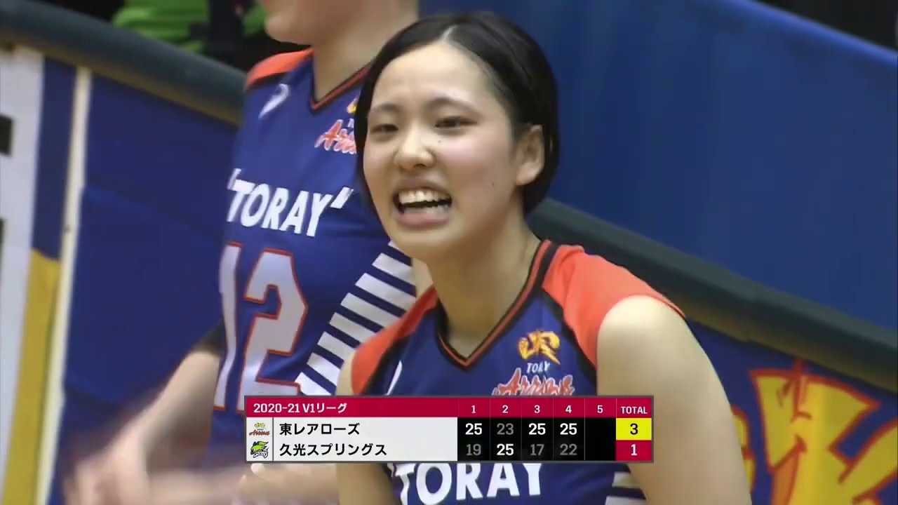 【Vリーグ公式】2020/11/7ハイライト #東レアローズ vs #久光スプリングス