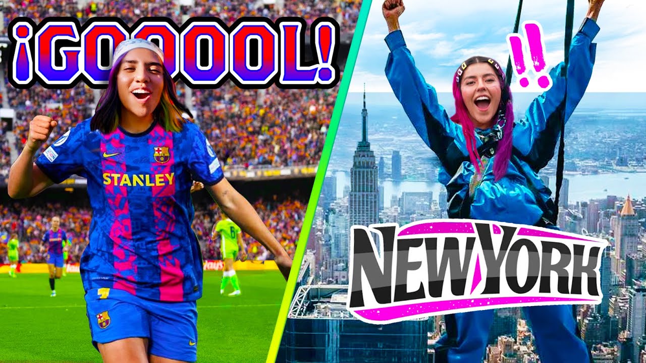 MI PRIMER PARTIDO EN ESTADIO DEL BARCA Y ESCALANDO EDIFICIO EN NUEVA YORK | LOS POLINESIOS VLOGS
