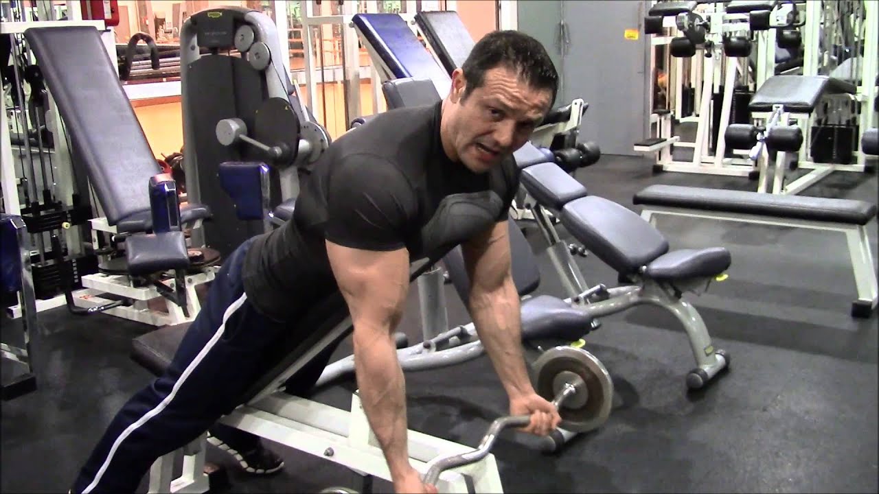Musculation biceps : le curl spider