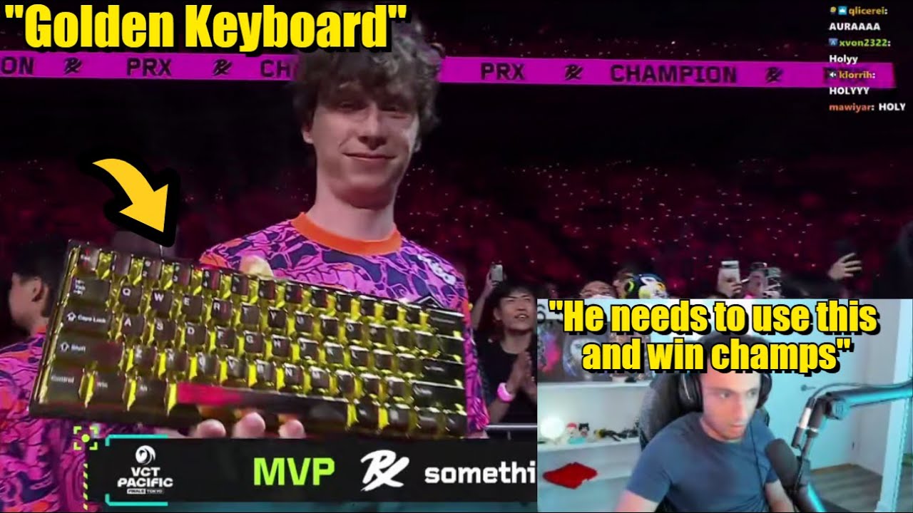 FNS react to PRX Something winning MVP of the tournament VCT PACIFIC STAGE 2