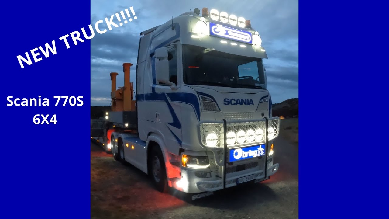 My new truck! Scania 770S 6X4