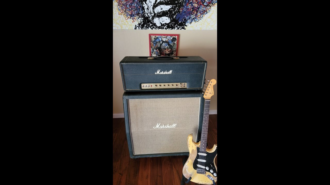 Vintage 1970 Super Lead Marshall 100 Dave Friedman modded Eddie Van Halen Brown sound plexi & MORE