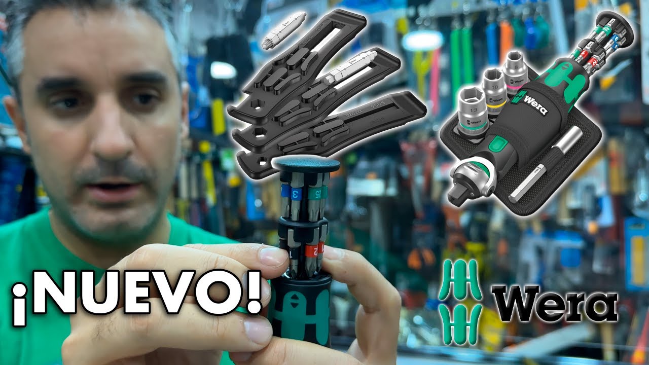 CARRACA/DESTORNILLADOR WERA Y MÁS NOVEDADES *PARTE 1*