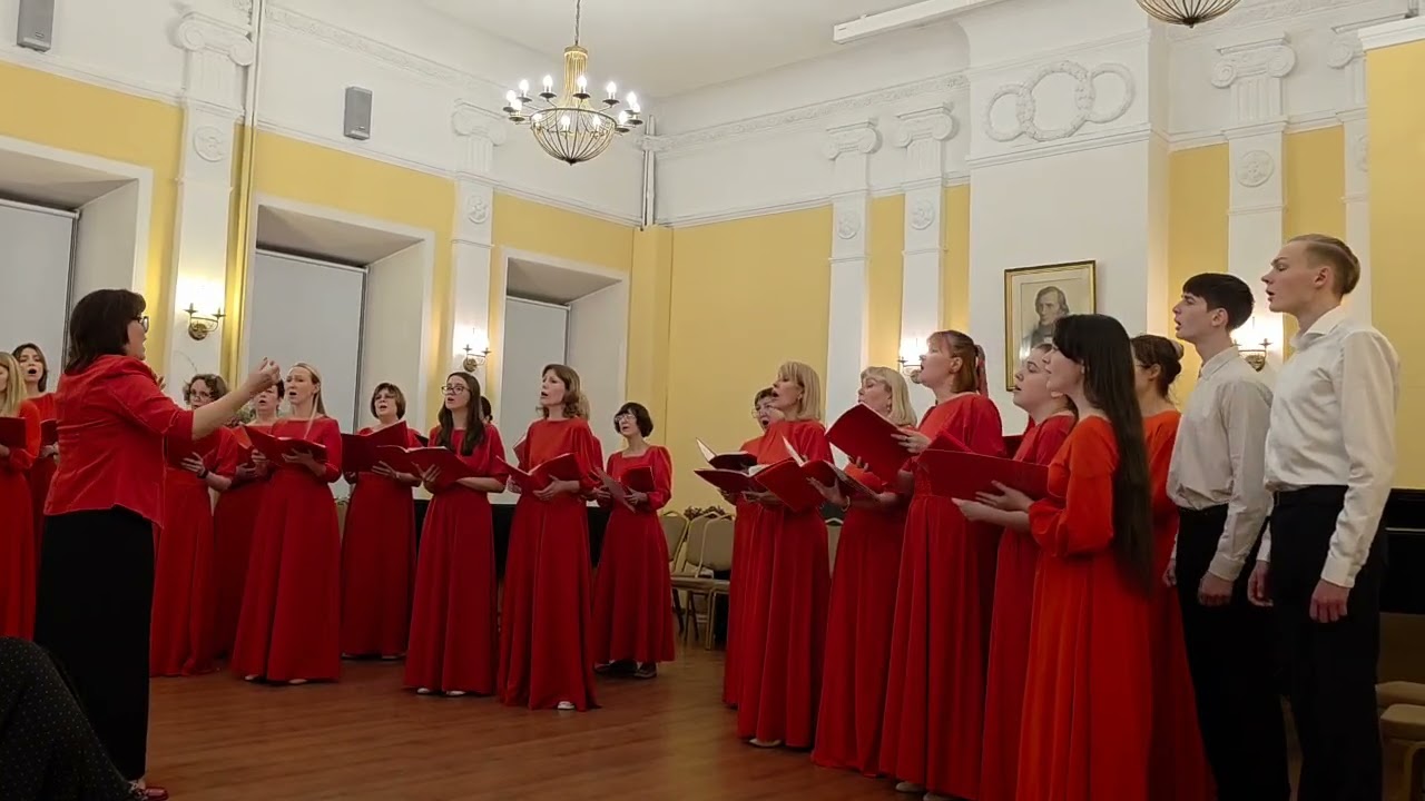 К.Молчанов "Жди меня". Слова К.Симонова. Руководитель и дирижёр А.В.Пушкарёва. "Консонанс". 