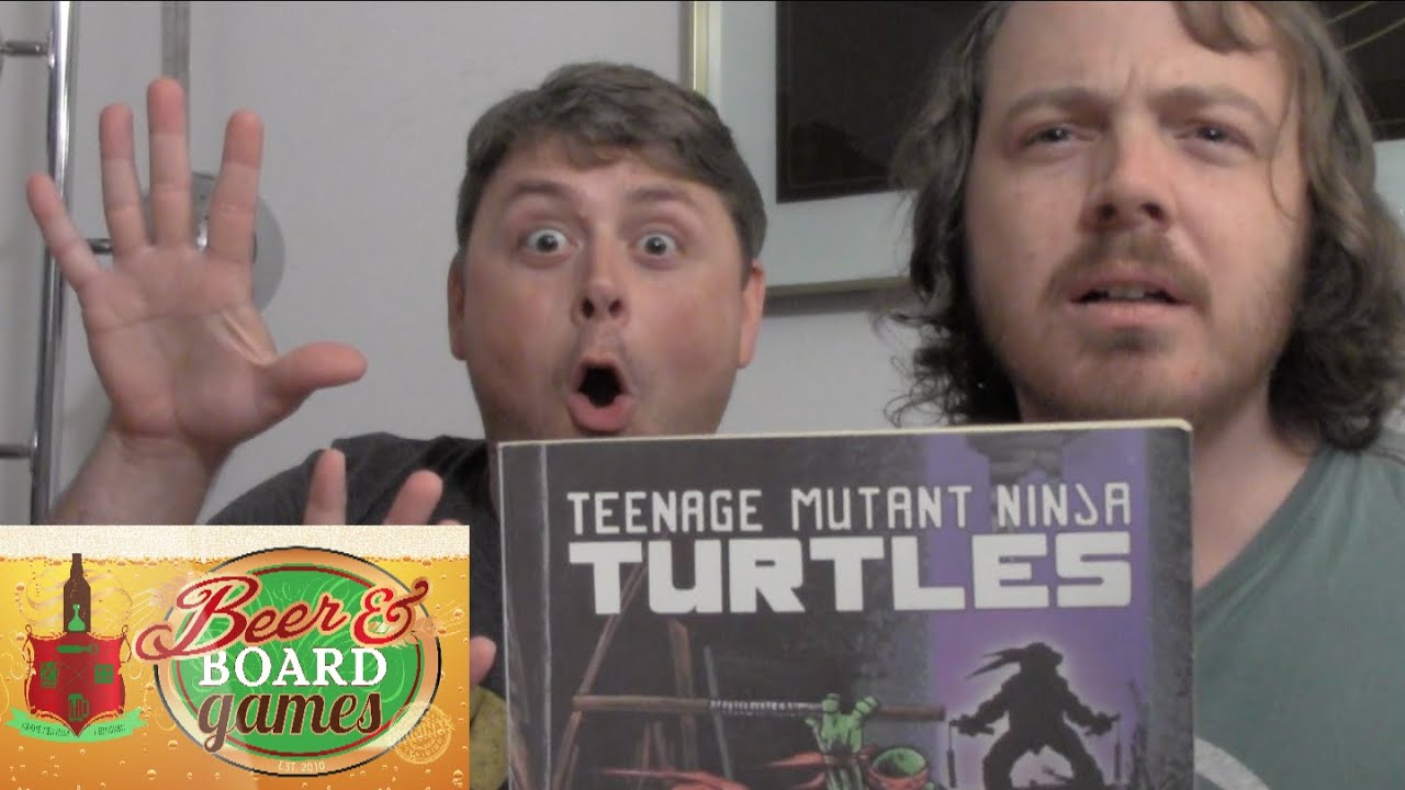 NINJA FIGHT! Teenage Mutant Ninja Turtles 2 (Beer and Board Games)