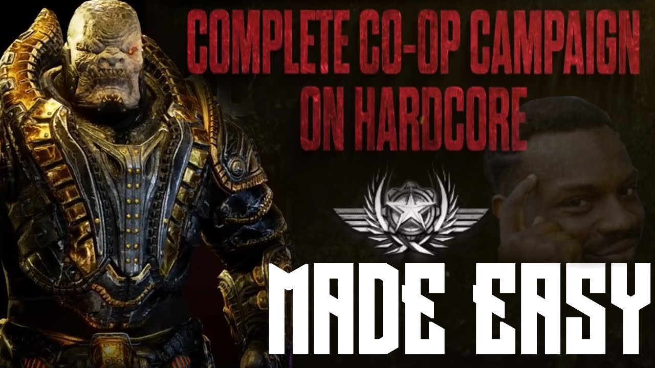 Gilded Raam Challenge Campaign Challenge MADE EASY (Gears of War 4 Challenge Speed Run)