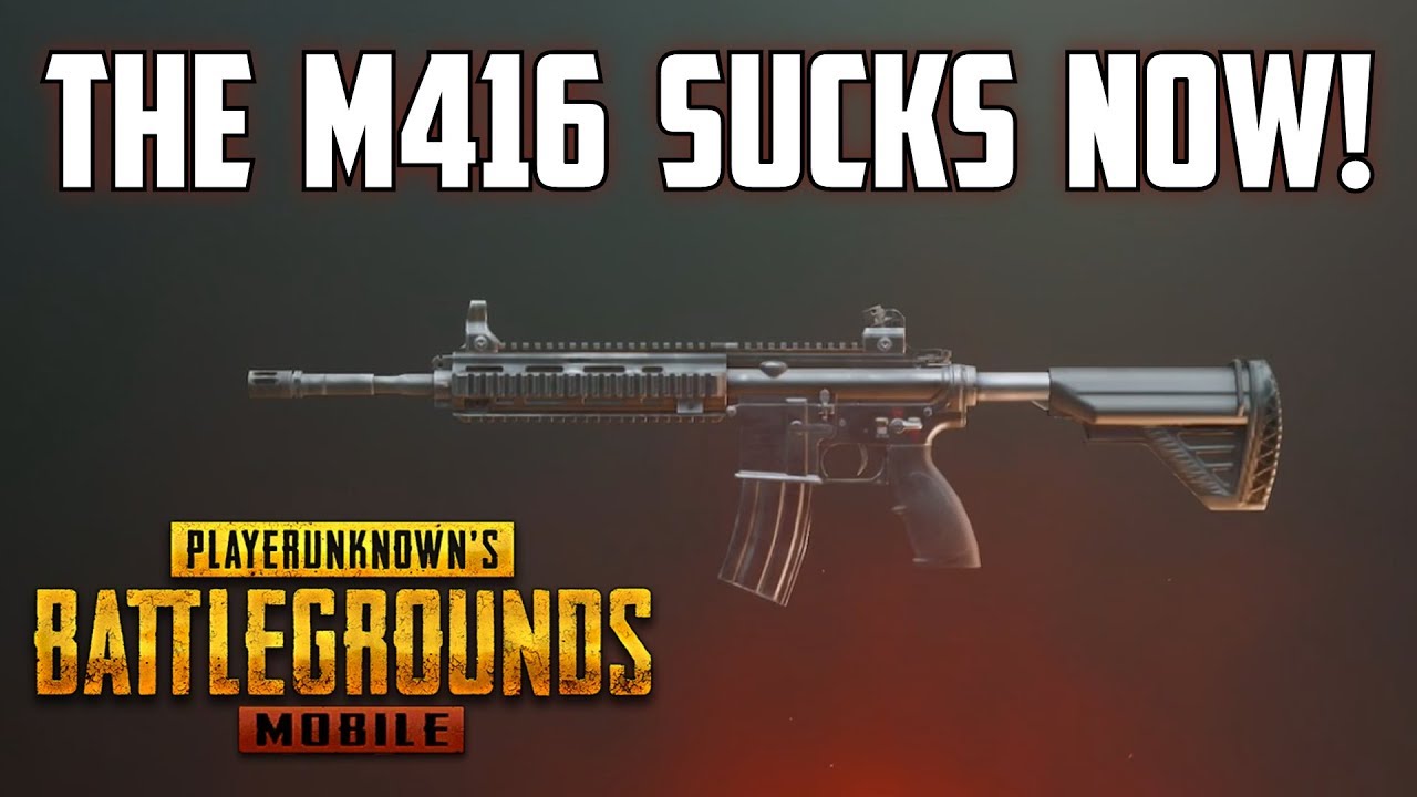 THE M416 SUCKS NOW! - PUBG Mobile