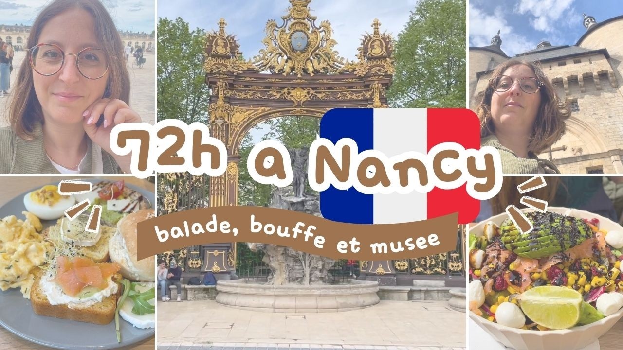 VLOG ASMR - 72h &Agrave; NANCY !! 🌈