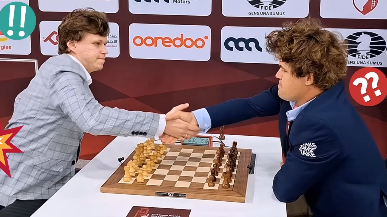 Artemiev Puts Pressure on Magnus Carlsen | FIDE World Rapid 2025