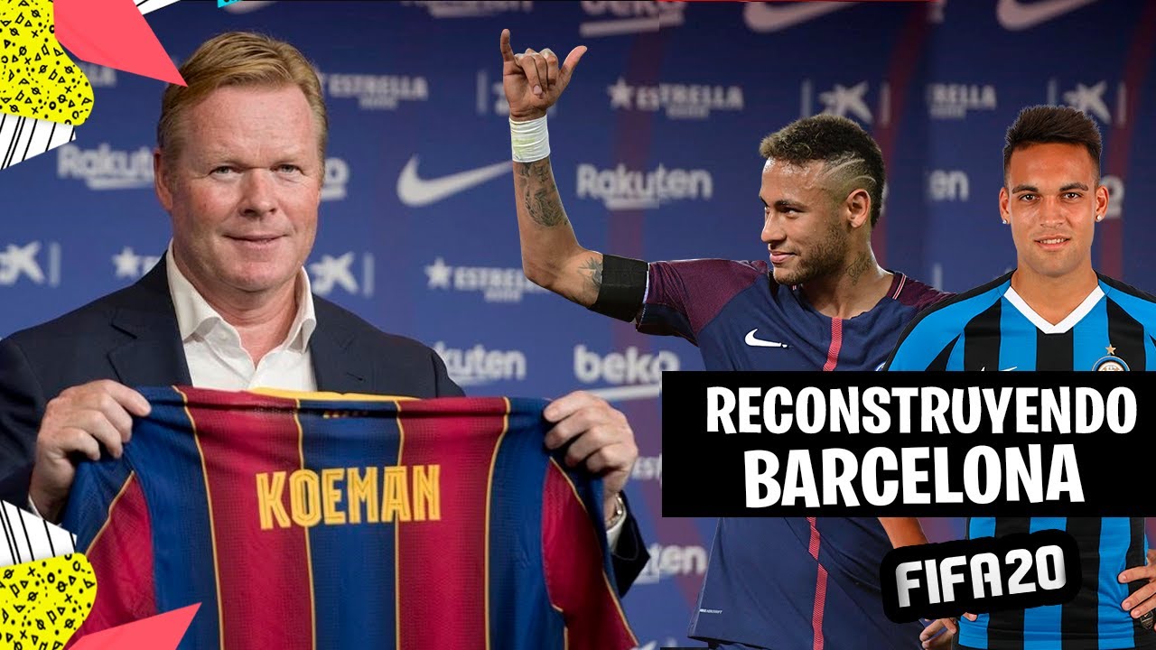 RECONSTRUYENDO AL BARCELONA DE RONALD KOEMAN en FIFA 20