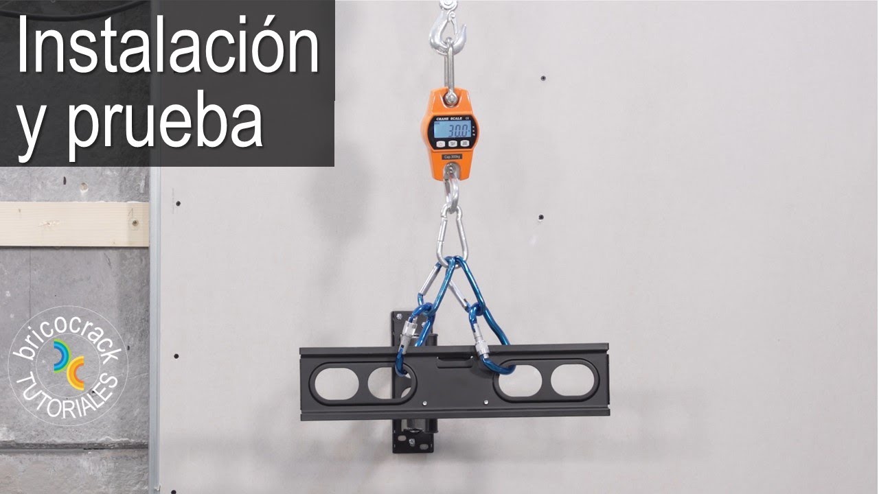 Poner soporte TV en paredes de pladur o placas de yeso (Bricocrack)