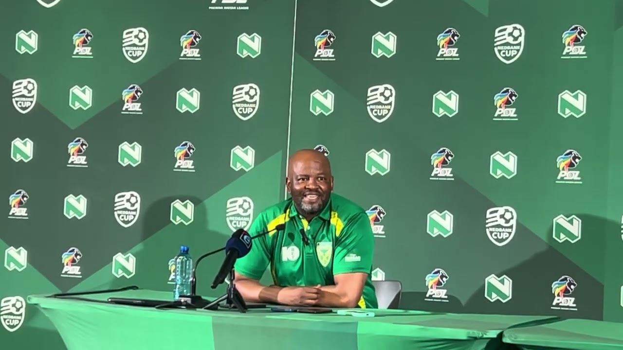 Manqoba Mngqithi ahead of Golden Arrows vs Durban City | Nedbank Cup press conference 