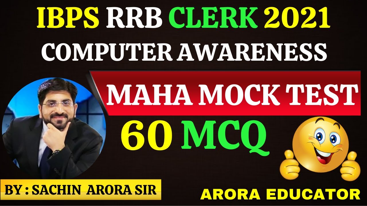 IBPS RRB Clerk Mains 2021 Computer Awareness | Mock Test Questions | IBPS RRB Office Assistant |