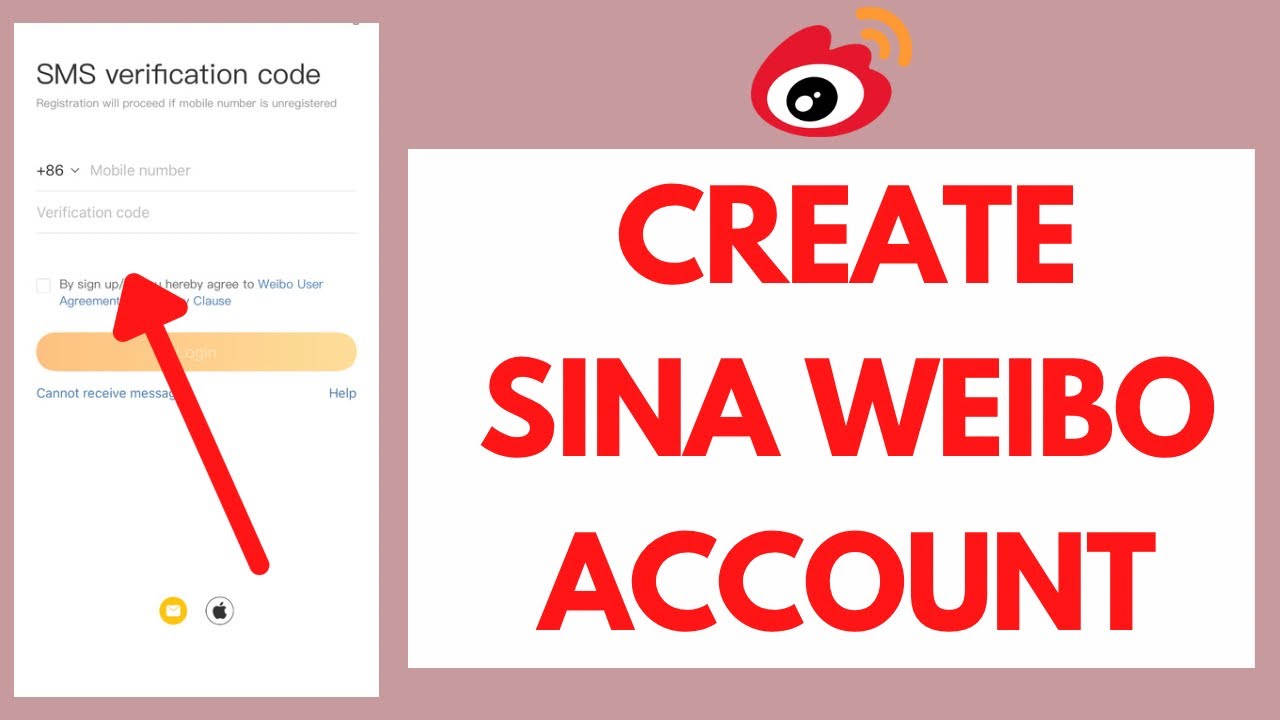 Sign Up Sina Weibo (2023) | How To Create Weibo Account | Weibo Sign Up