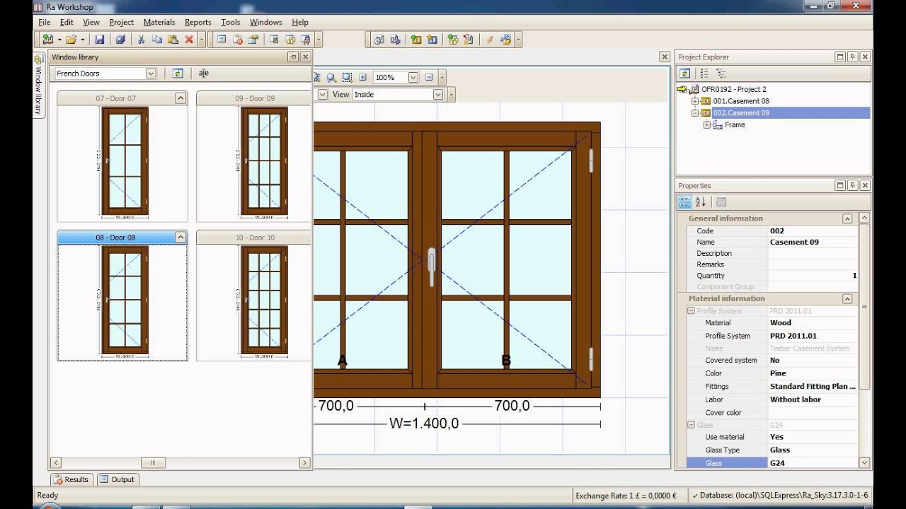 Ra Workshop - Window Library