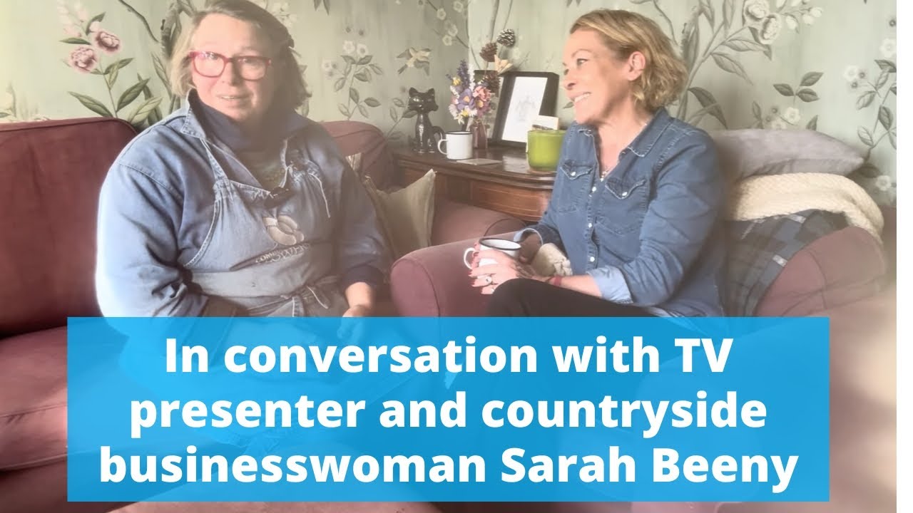 Let’s have a chat with tv presenter and businesswoman Sarah Beeney -a very  inspiring woman