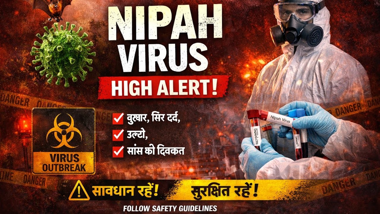 Nipah Virus Alert 🚨 कहीं आपको तो नहीं है ये लक्षण | 