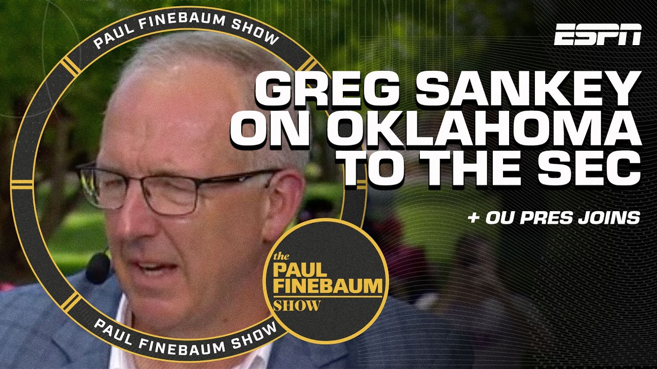 Greg Sankey on Oklahoma & Texas joining the SEC 🗣️ 'It's a NEW ERA!' | The Paul Finebaum Show