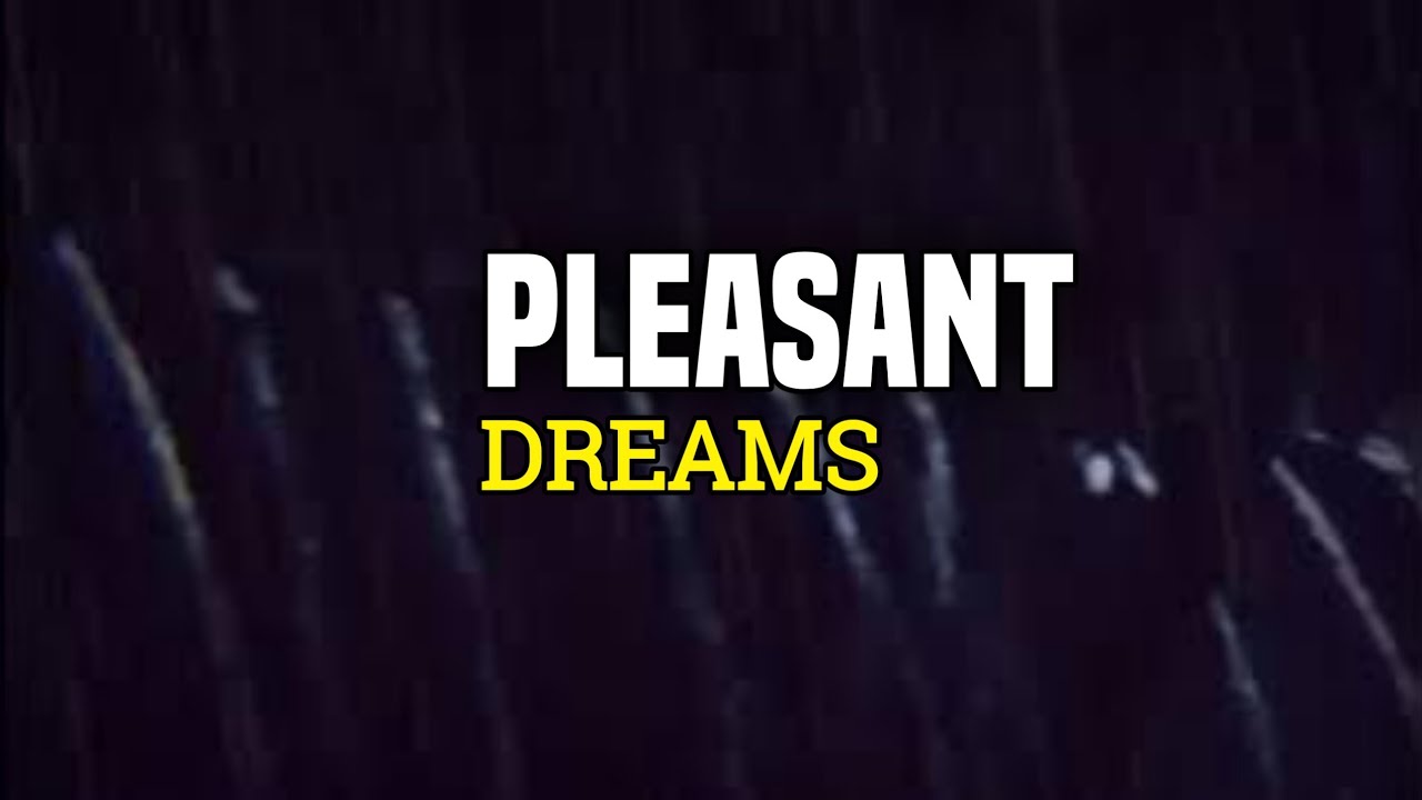 Night Rain Ambience for a Restful Sleep and Pleasant Dreams