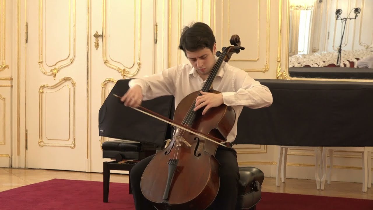 J. S. Bach: Cello suite No.6 D major BWV 1012: Preludium - Jan Petrov