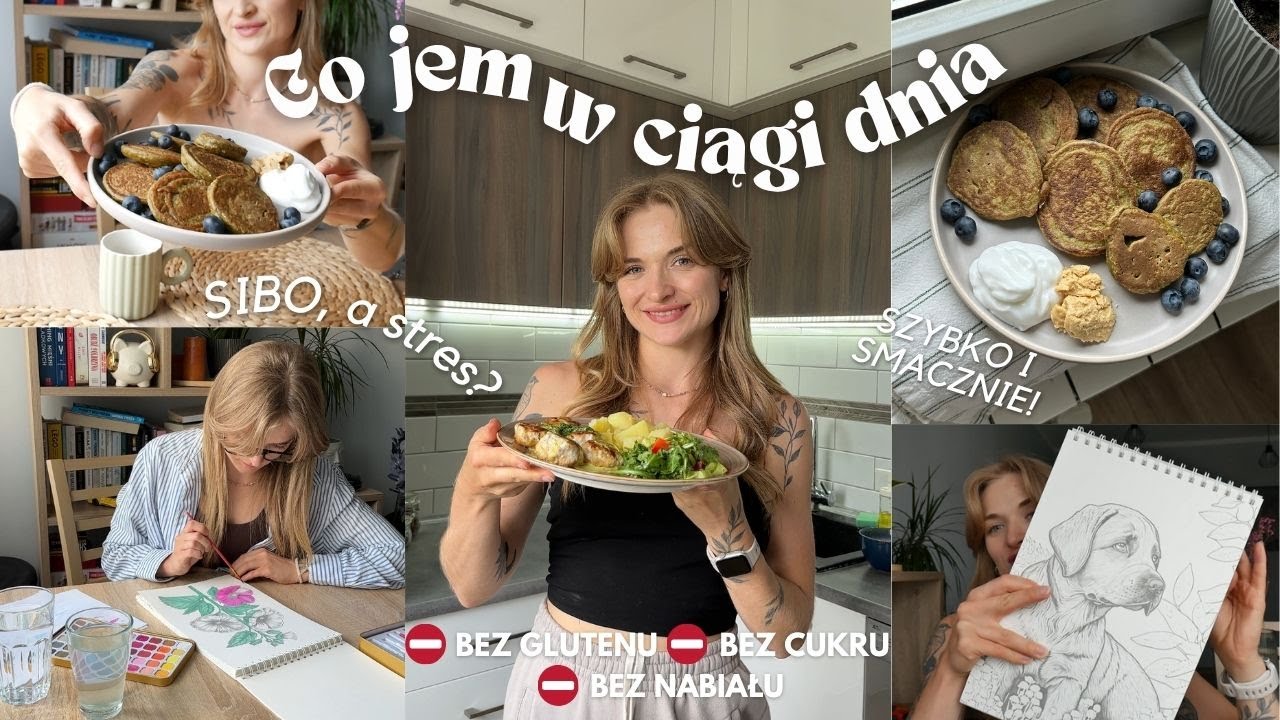 Co jem bez glutenu, nabiału i cukru, żeby nie mieć wzdęć 🍽️🥞🫐