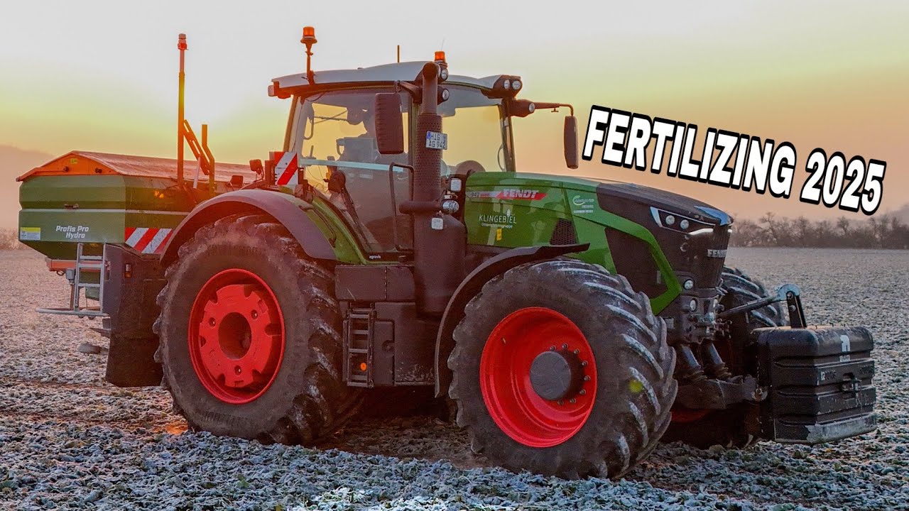Fertilizing 2025 - Fendt 942vario & Amazone ZA-TS 4200 / Nawozy 2025 - agp krystof