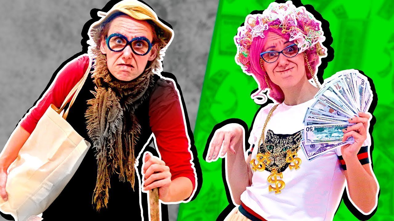 Gazdag nagymama VS szeg&eacute;ny nagymama. MINDEN NAGYMAMA ILYEN | HARASHOW