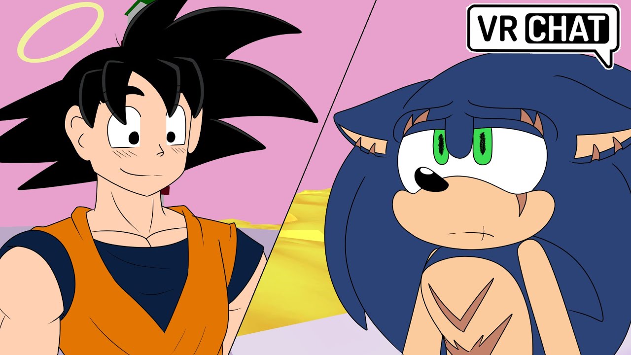Multiverse Sonic Reunites With Goku [VRChat]