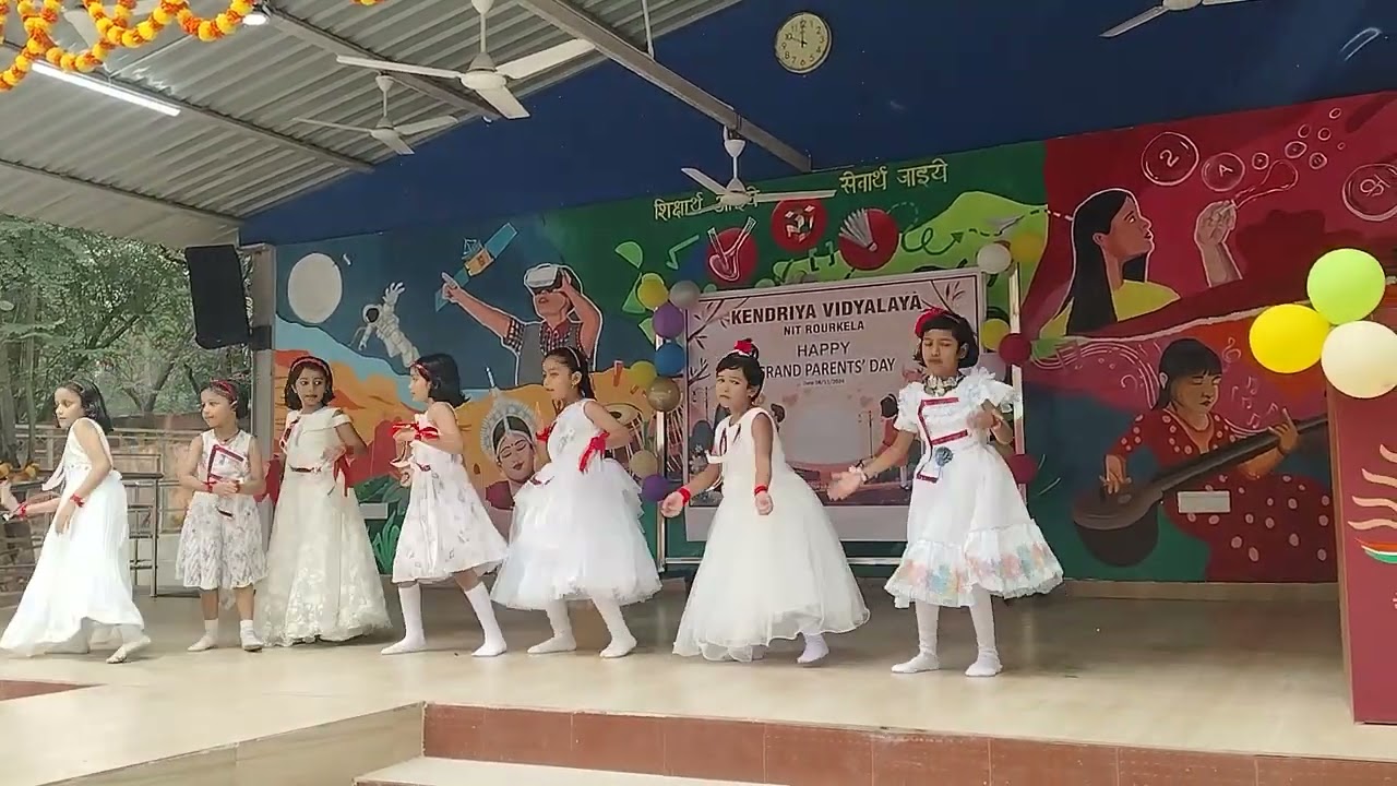 Welcome Dance By class I on Grandparent's Day