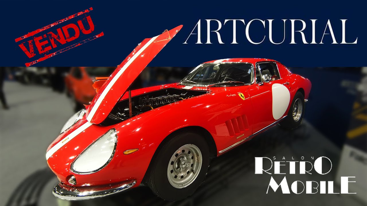 Enchères Artcurial au Rétromobile 2025 - Les voitures et résultats des ventes !