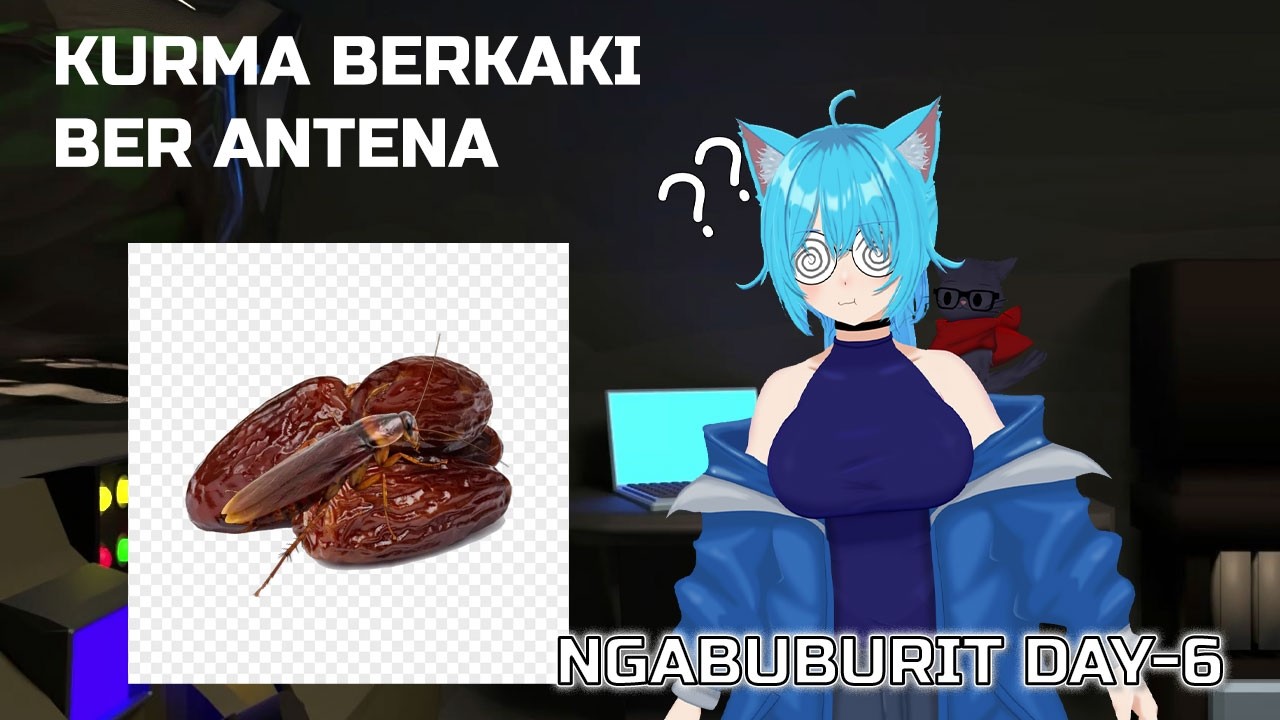TELAT SAHUR SETENGAH JAM CUMAN DIKIT MINUM AIR, BIKIN HALUSINASI - DAY 6 NGABUBURIT