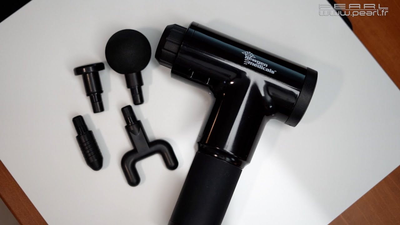 Test de l'appareil de massage à percussion mobile sport et détente [PEARLTV.FR]
